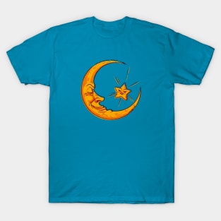 Moon Man and Star Lady T-Shirt